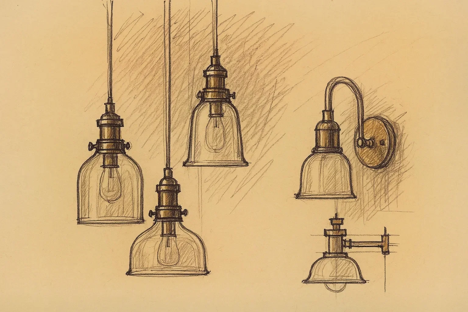 Lighting: Pendants, sconces, and chandeliers in every finish
